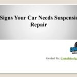 6 Signs Your Car Needs Suspension Repair by completealignment - Issuu